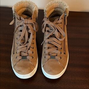 UGG Tan High-Top Sneakers